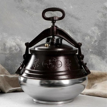 Казан алюм. "Афганский" "Скороварка" 12,0л Цветной d дна 205мм ("Rashko Baba") *1