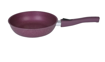 Сковорода алюм. а/приг.литая "Kukmara" "Trendy style" Mystery d24см съемн.ручка 241tsm *1/4