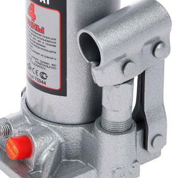 Домкрат гидравлический бутылочный 4т высота подъема180-350 (кейс) (75044) СЕРВИС КЛЮЧ *1/6