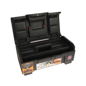 Ящик д/инструмента пластм. "Blocker Boombox 16" черный/оранжевый BR3940ЧРОР *1/6