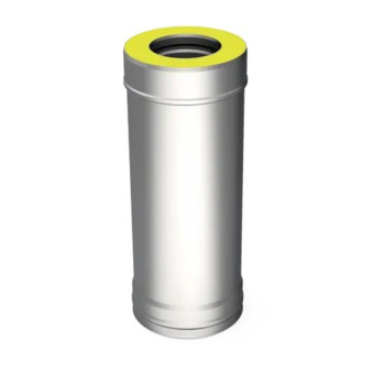 Труба-термо 1,0м, 150х220, AISI 430/Оц, 0,5мм/0,5мм, (К)(GS) *1