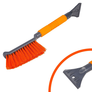 Щетка от снега и льда Airline, 45 см, с эргономичной рукояткой и скребоком 10219311