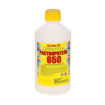 Растворитель 649 0,5л/0,42 кг пластик (Новгород) *25/900