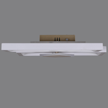 Светильник потолочный светодиодный 55406-0.3-2+1+1 LED 3000-6500К 54W ПДУ+диммер S=10м2 *1