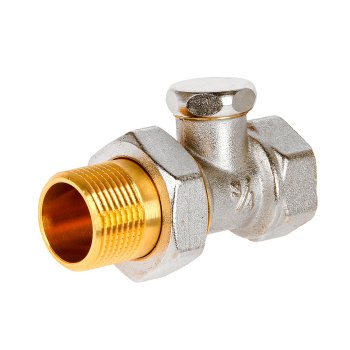 Клапан радиаторный запорный СТМ Термо, 3/4", прямой