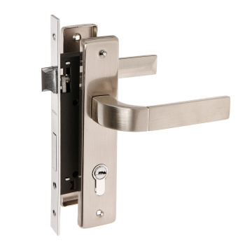 Замок врезной 70мм никель матовый N107 Нора-М *1/20