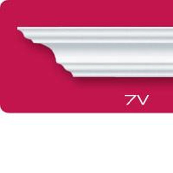 Плинтус потолочный  V7  2.0м 45*45  ЛАГОМ  *54/80