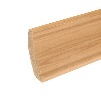 Плинтус 2.1-2.2 м, 50 мм, сращенный, бессучковый, разнобокий