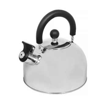 Чайник нерж. 2,5л со свистком "Катунь" КТ-105 *1/12 Чайник нерж. 2,5л со свистком "Катунь" КТ-105 *1/12