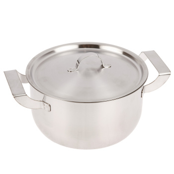 Кастрюля нерж. "АМЕТ" "Дачная" 1,5л d16см, выс.9,1см, d дна13см Мет.кр. 1с813 (Аша)  *1/6