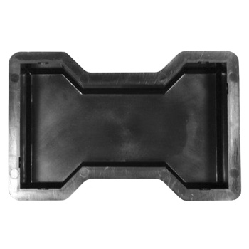 Форма для тротуарной плитки "Двойное Т" целые, 25х16х5,6 см, фасовка 10 шт Ф11008 *10/1300