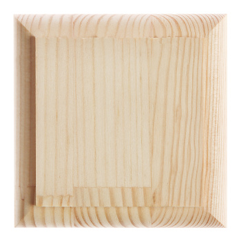 Крышка для лестничного столба 10х10 см Арелан, сосна, сорт экстра