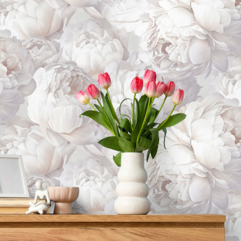 Обои  флиз Victoria Stenova Stenova Peony (бел.) 585332 1.06*10м *6 Обои  флиз Victoria Stenova Stenova Peony (бел.) 585332 1.06*10м *6