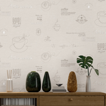 Обои  флиз Ateliero Cafe (беж.) 589692 1.06*10м *6