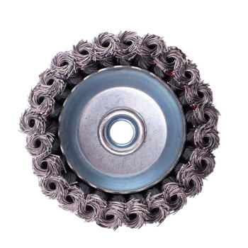 Щетка для УШМ чашка М14 крученая 100мм VIRA (арт.576100) *1