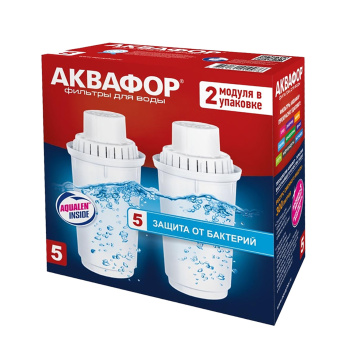 Картридж Аквафор В-100-5 универсальный (упак. 2 шт.) арт.ИО3466 *1/20