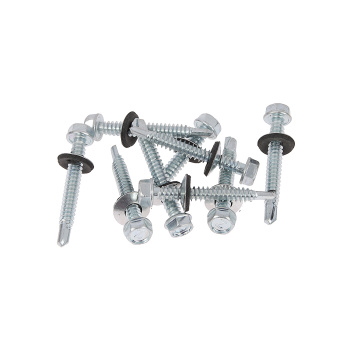 Саморезы кровельные BROZEX пакет 6,3*51 (10шт) *10/100