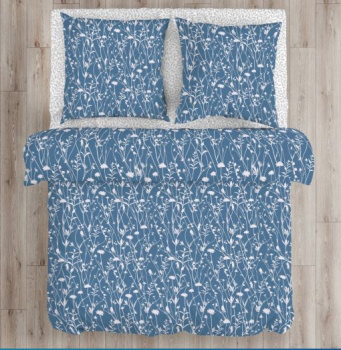 Постельное белье 1,5сп бязь Василиса 70805/1 Флоретто, наволочки 70*70 - 2шт *1/6