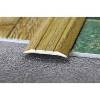 Порог-стык одноуровневый 25х900 мм Лука ПС 01, золото люкс