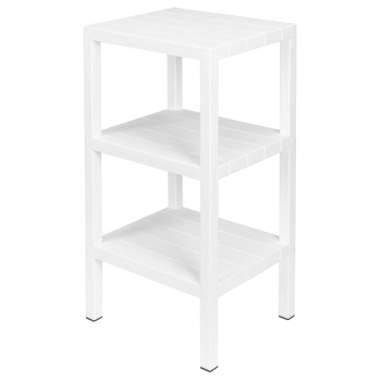 Этажерка пластм. "Nature" 3-х ур.: 3полки, в.0,725м,ш.0,384м,гл.0,33м Бел. 434286116 "Бытпласт" *1/3 Этажерка пластм. "Nature" 3-х ур.: 3полки, в.0,725м,ш.0,384м,гл.0,33м Бел. 434286116 "Бытпласт" *1/3