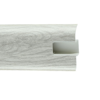 Плинтус напольный Wimar 836, 2.5 м, 58 мм, дуб веронский