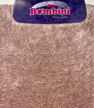 Коврик д/ванной Bombini "Shaggy Soft" Комплект:(50см х 80см) + д/туалета Пыльная роза *1/20