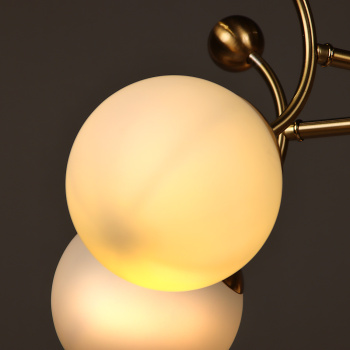 Люстра N36357/6 COP 6*40W E27 220V (d-660; h-485)  VERNER LIGHTING *1