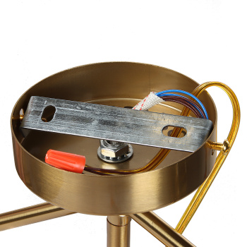 Люстра N36377/3 COP 3*40W E27 220V (l-580; w-150; h-245)  VERNER LIGHTING *1