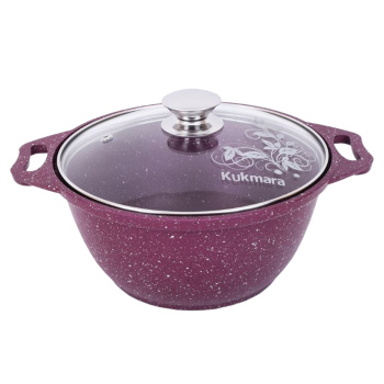Кастрюля алюм. литая а/приг. Kukmara "Trendy style" Mystery 2,0л Ст.кр. к21tsm *1/3