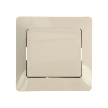 Выключатель "Glossa" СП 1кл. бежевый в сборе GSL000212 *15