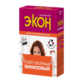 Клей для обоев виниловый 200г "ЭКОН" 1312333 (Хенкель)*1/24 Клей для обоев виниловый 200г "ЭКОН" 1312333 (Хенкель)*1/24