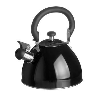 Чайник нерж. 2,5л со свистком Черный "Катунь" КТ-106D *1/12 Чайник нерж. 2,5л со свистком Черный "Катунь" КТ-106D *1/12