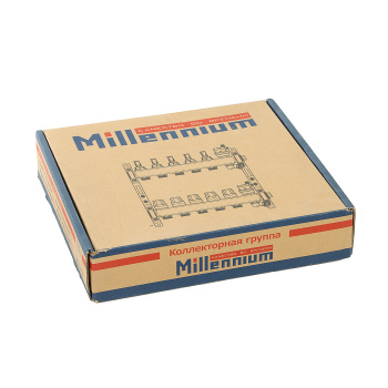Коллекторная группа Millennium с расходомером, 5 выходов, с кранами