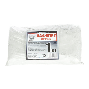 Кафелит 1 кг LeafAR, серый