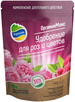 Удобрение для роз и цветов Organic Mix, 200 гр Удобрение для роз и цветов Organic Mix, 200 гр