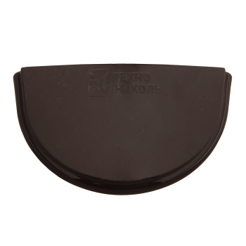 Заглушка желоба 120 мм ТехноНиколь, темно-коричневый