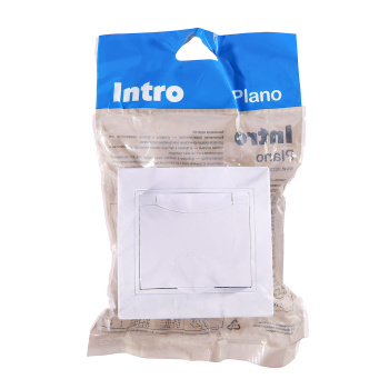 Выключатель Intro Plano СП 1кл. белый 10А-250В IP20 1-101-01