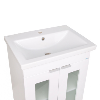 Тумба /Домино/ "Кристалл 60" (выписывать раковину БЛ322 COMO 60 Cersanit) *1/4