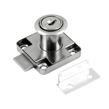 Замок мебельный 6136 хром НОРА-М*12/120