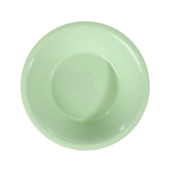 Тарелка пластм. глубокая д.185мм Салатный глянц. арт.wtc-802 ("Новороссийск") *1/50
