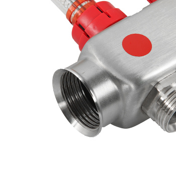 Коллекторная группа Millennium с расходомером, 5 выходов, с кранами