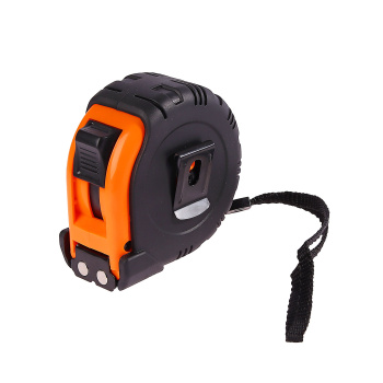 Рулетка 7,5м "УЛЬТРА" каучук с фиксатором магнитная (7,5Мх25мм) ЦИ *1/6