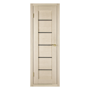 Дверное полотно остекленное 2000х800х36 мм BROZEX-WOOD Comfort-2, лиственница капучино 3D Дверное полотно остекленное 2000х800х36 мм BROZEX-WOOD Comfort-2, лиственница капучино 3D