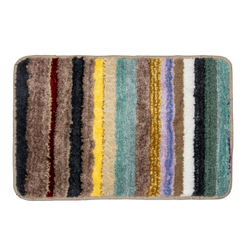 Коврик д/ванной HOZBAT "Полоски" (40см х 60см) цвет МИКС *1/100