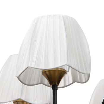 Люстра NH6442/5 ВК+СОР  5*40W E27 220V (d-655; h-460/715)  VERNER LIGHTING *1