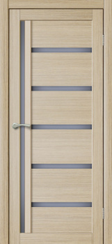 Дверное полотно остекленное 2000х700х36 мм BROZEX-WOOD Comfort-6, лиственница капучино 3D Дверное полотно остекленное 2000х700х36 мм BROZEX-WOOD Comfort-6, лиственница капучино 3D
