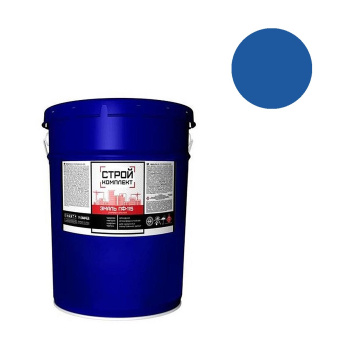 Эмаль ПФ-115 синяя 20 кг СТРОЙКОМПЛЕКТ *1/33