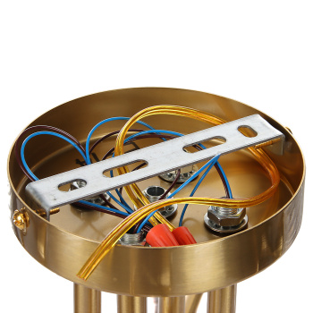 Люстра N6589/4 COP 4*40W E14 220V (d-550; h-225)  VERNER LIGHTING *1