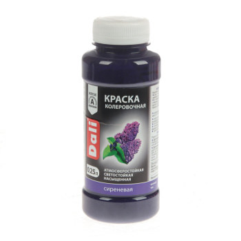 Колер краска DALI, 0.25 л, сиреневый