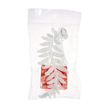 Украшение ёлочное "Морозная ветвь" 4,5х13 см, белый 5045000